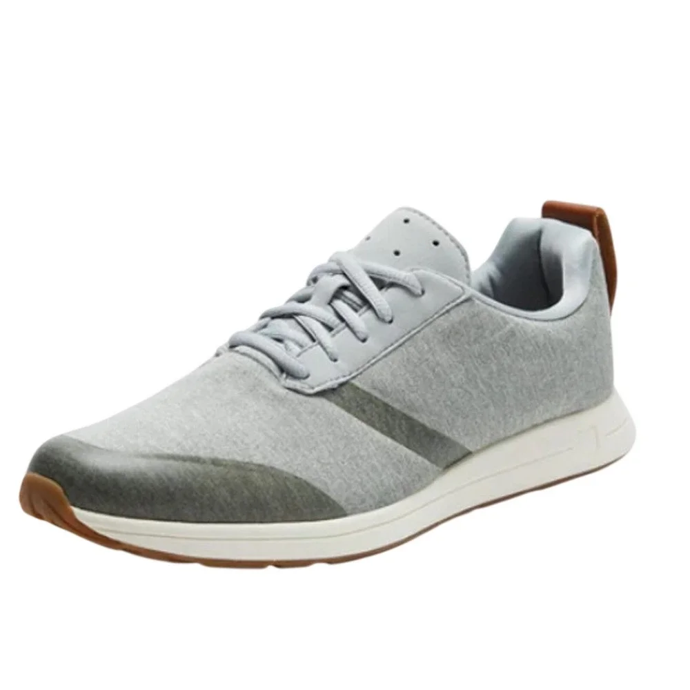 YORK Athletics Mens Henry Runner Sweatshirt Sneakers US 8.5 Grey Heather NIB